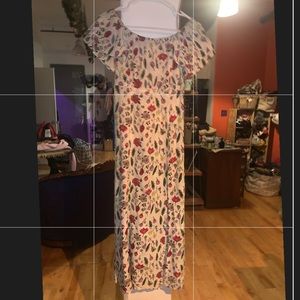 Stone cold fox silk floral dress size 1 - RARE